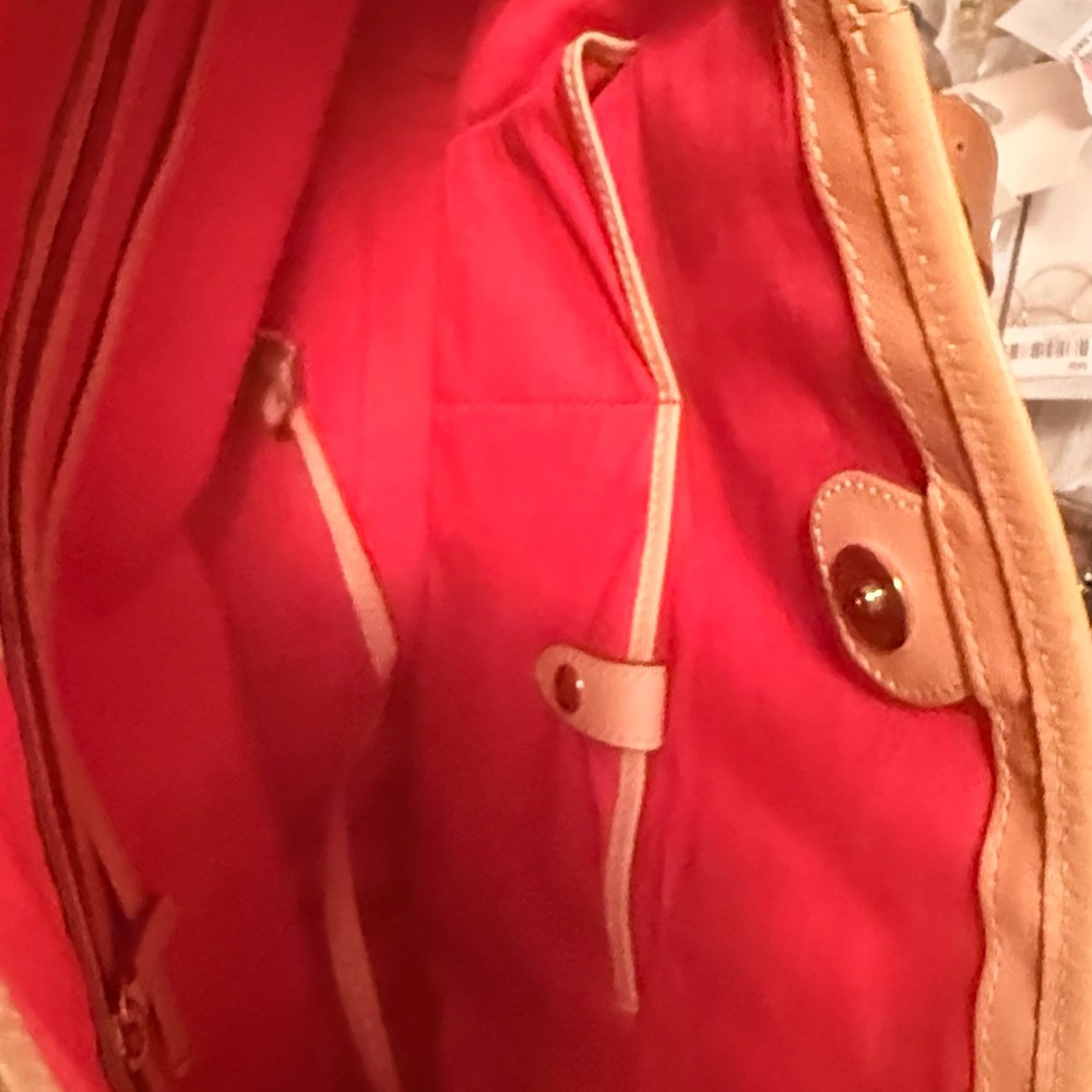 Dooney & Bourke Mustard Yellow Tote - Picture 7 of 10